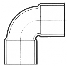 Kembla 90° Short Radius Elbow 15mm - DEN015S